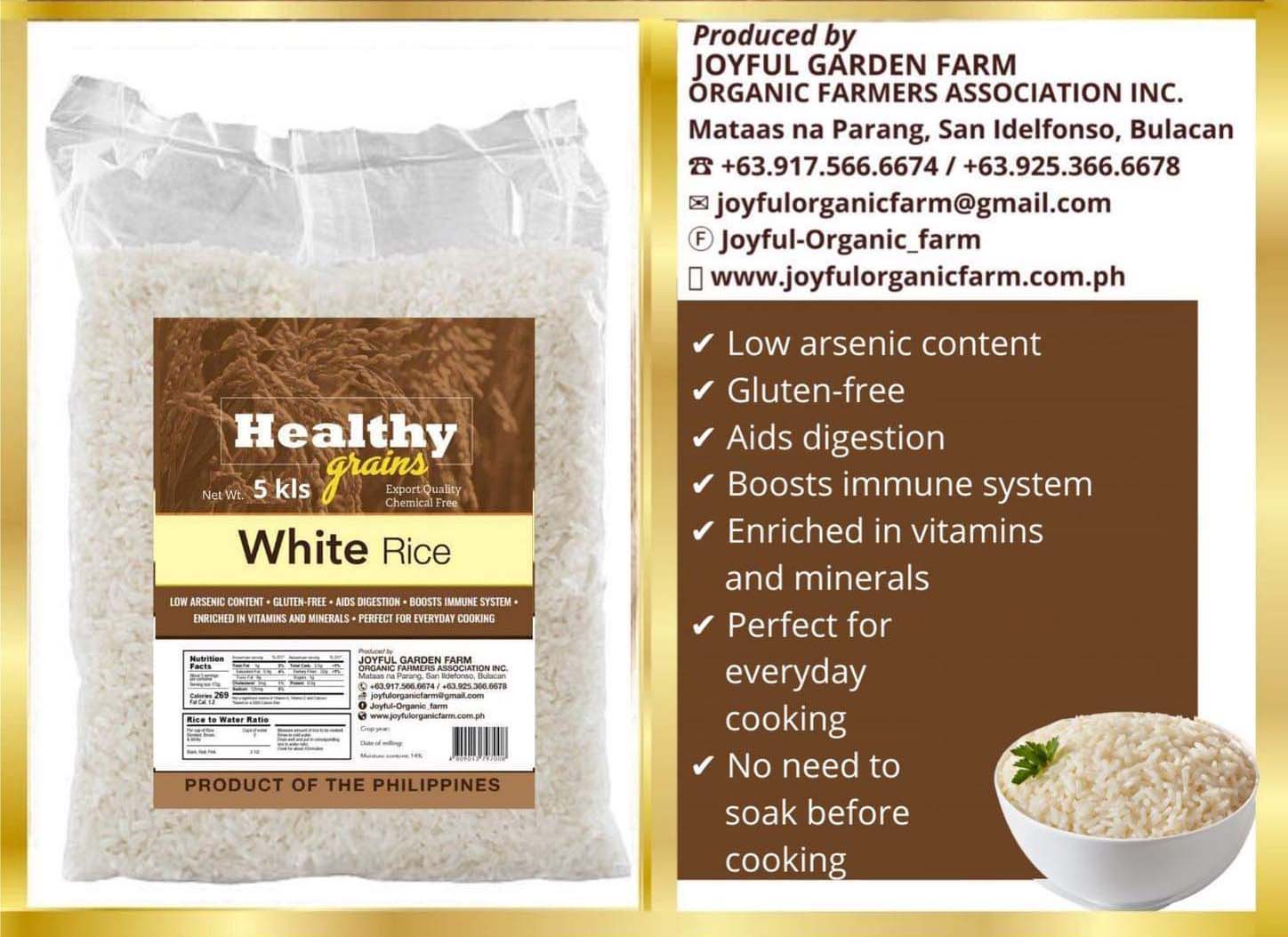Healthy Grains - White Rice